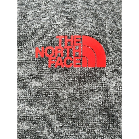 The North‎ Face Fave Pullover Logo Hoodie Women's Large Gray Pink - Picture 8 of 8